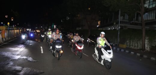 Kapolres Pimpin Patroli Bermotor Antisipasi Premanisme di Tangerang