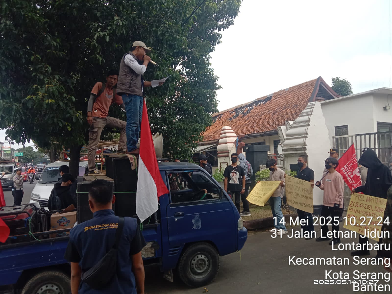 LSM KPK akan kembali Grudug kantor BPN kabupaten Serang terkait dugaan korupsi