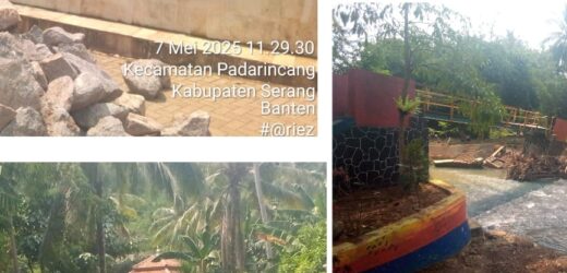 Taman Kacida Cibuntu Kelihatan Miris Setelah DiHajar Banjir Bandang Pada Tanggal 17 Maret 2025 Kemarin