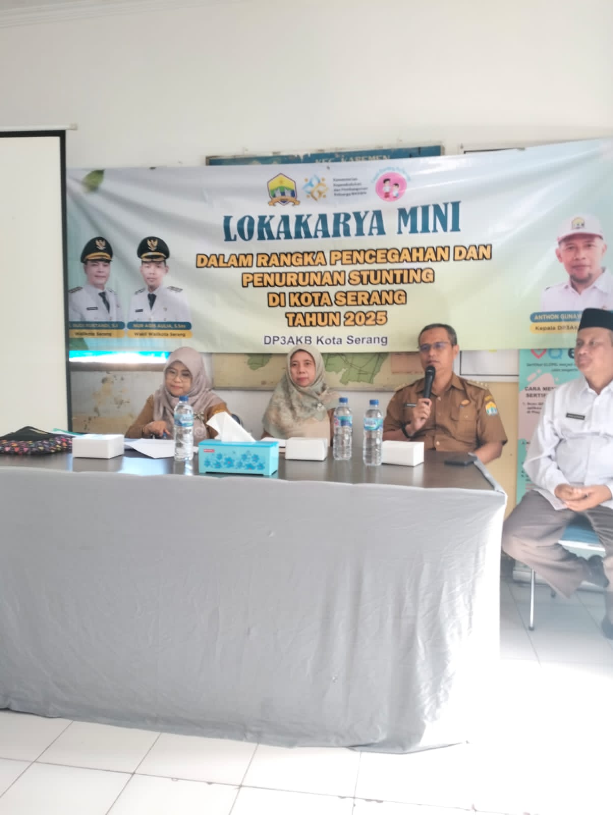 Lokakarya Mini pusat pelayanan keluarga sejahtera (PPKS) Bahari Kecamatan Kasemen Kota Serang