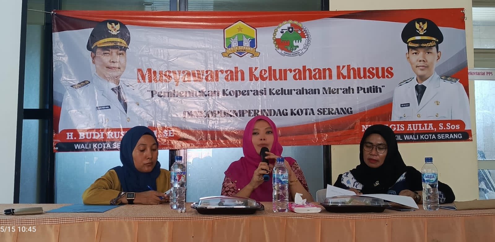Pemerintah Kelurahan Kasunyatan Melaksanakan Sosialiasi Pembentukan Koperasi Merah Putih