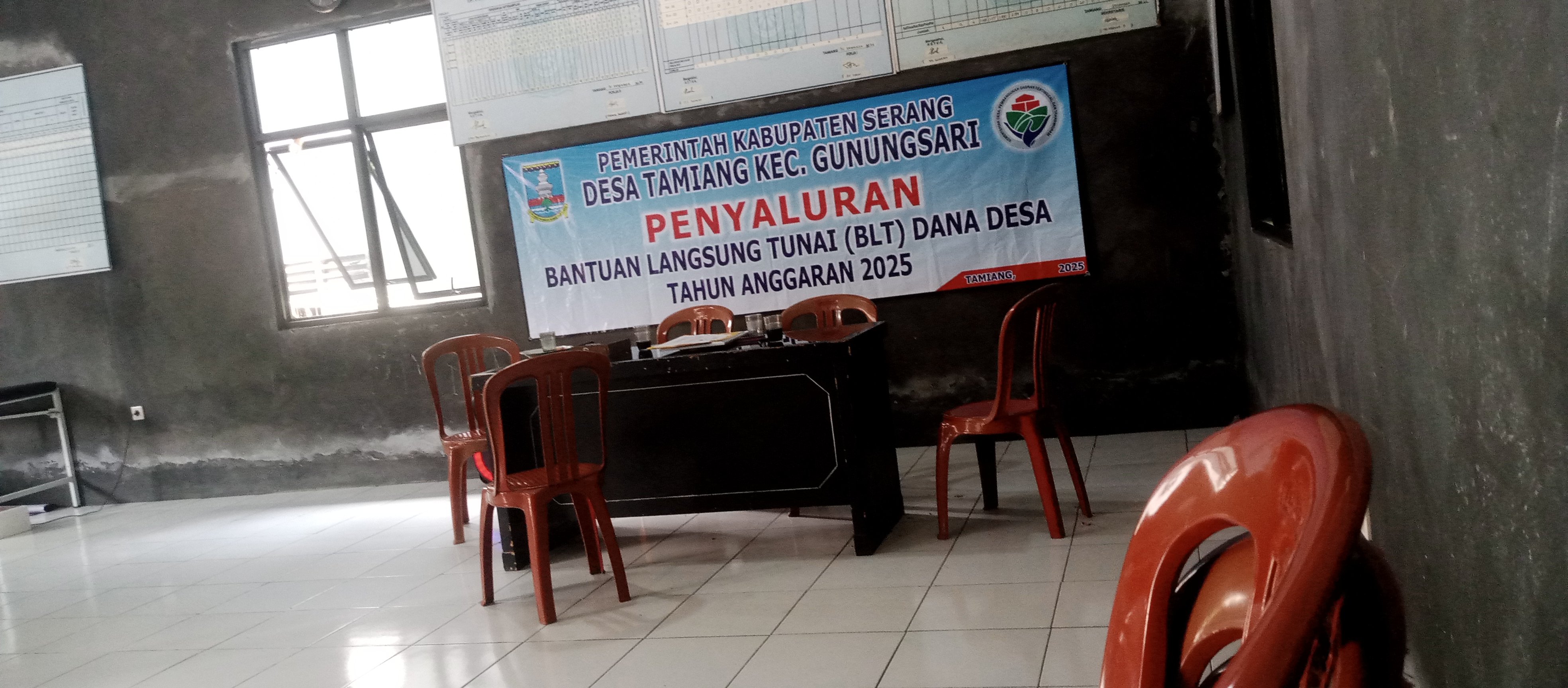 Penyaluran Dana BLT-DD Desa Tamiang Kecamatan Gunung Sari Kabupaten Serang Di laksanakan Sukses