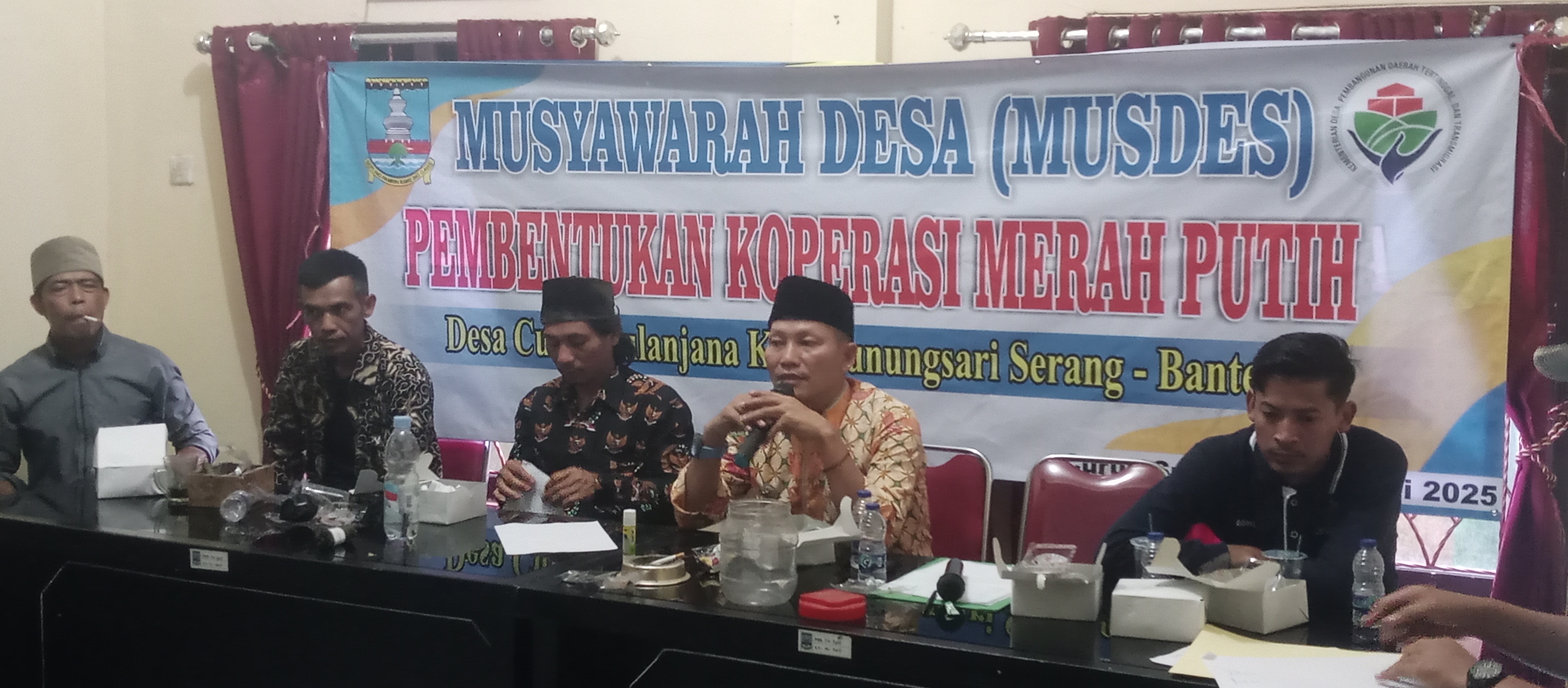 Pembentukan ketua Koperasi merah Putih Dan ketua Bumdes Penyemangat masyarakat