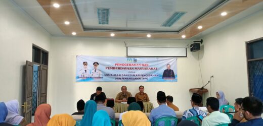 Hadir Sosialisasi TPPO: Kades Sindangheula Tegaskan Komitmen Lindungi Warga dari Bahaya Perdagangan Orang