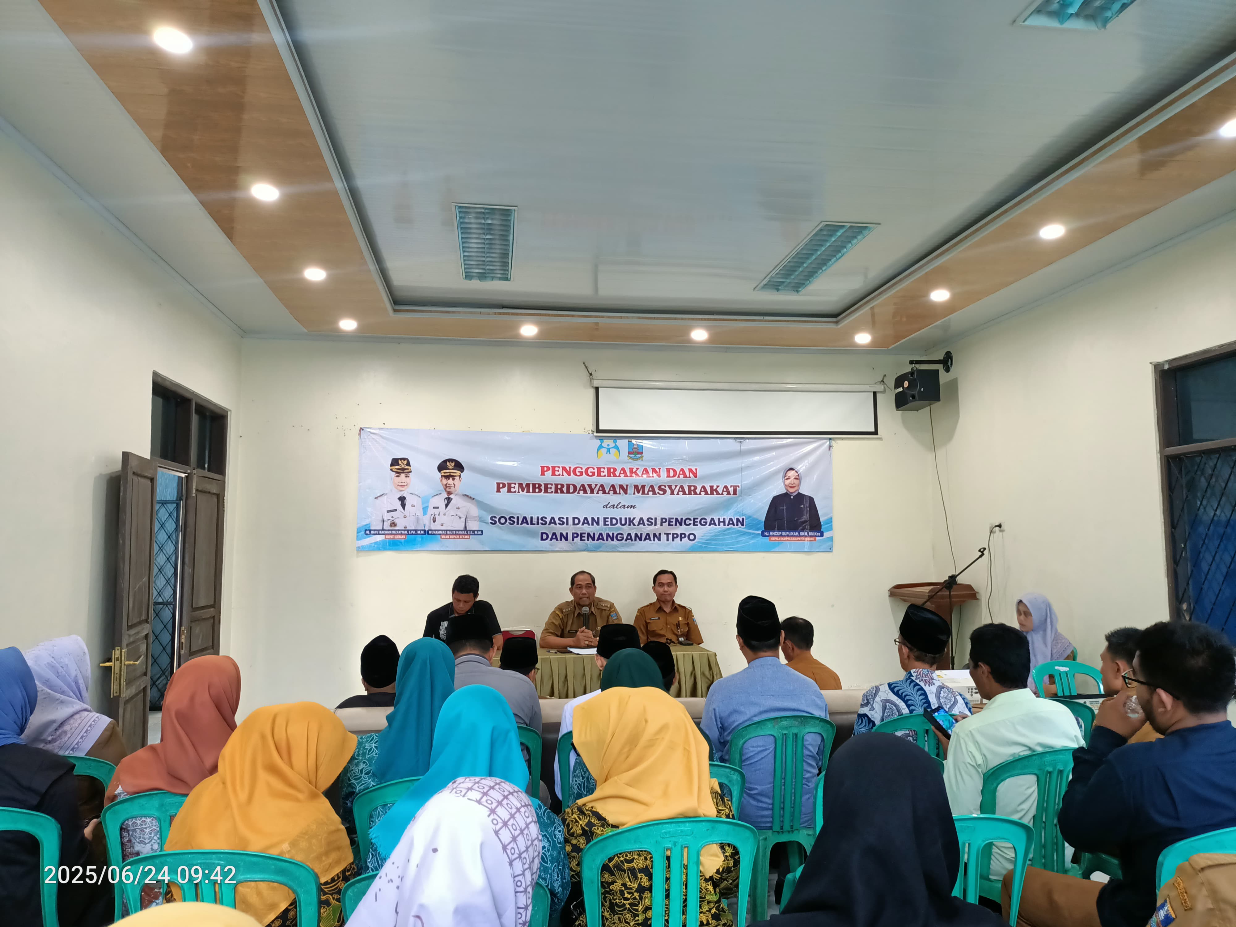 Hadir Sosialisasi TPPO: Kades Sindangheula Tegaskan Komitmen Lindungi Warga dari Bahaya Perdagangan Orang