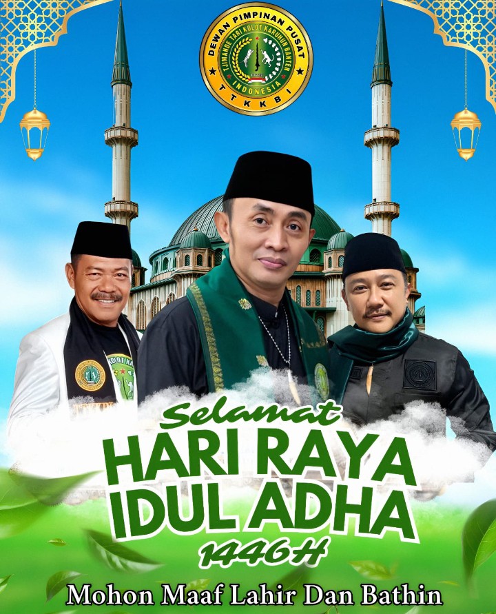 Ketua DPP TTKKBI Beserta Jajaran Mengucapkan Minal Aidin Wal Faidin