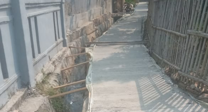 Warga Desa Penggalang Sambut Baik dan Antusias ,Adanya Pembangunan Jalan  Gang Rabat Beton