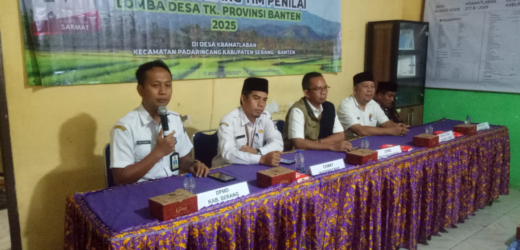 LOMBA DESA TINGKAT PROVINSI BANTEN TAHUN 2025 DI DESA KRAMAT LABAN KECAMATAN PADARINCANG KABUPATEN SERANG -BANTEN TANGGAL, 18 JUNI 2025 BERJALAN LANCAR DAN SUKSES