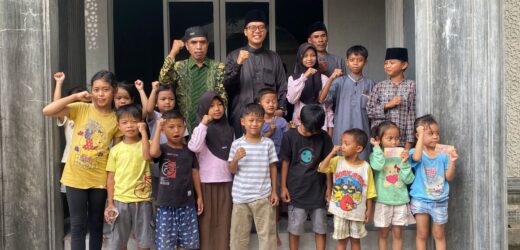 Jumat Keliling, Keceriaan Anak-anak di Kp. Pesagi Kembang
