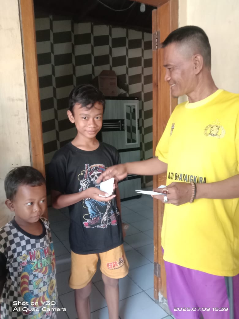 BPK Safani Bagikan 15 Anak Yatim 13 Muharam Bentuk Kepedulian Pada Sesama Umat