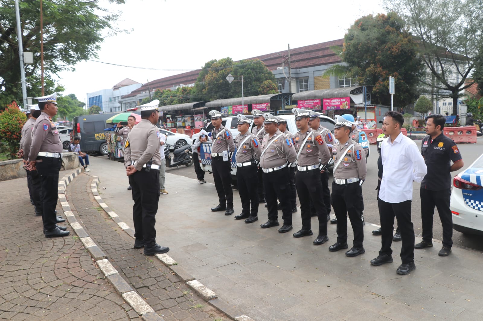 SATLANTAS POLRES LEBAK GELAR OPERASI PATUH MAUNG 2025, TEGAKKAN DISIPLIN LALU LINTAS DEMI INDONESIA EMAS