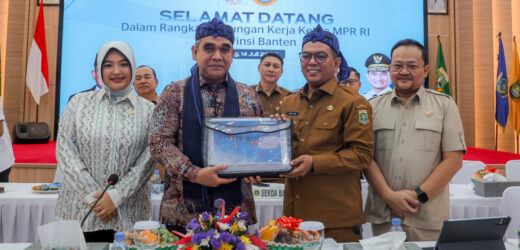 Terima Kunker Ketua MPR RI, Gubernur Banten Andra Soni Paparkan Program Prioritas dan Tantangan Provinsi Banten
