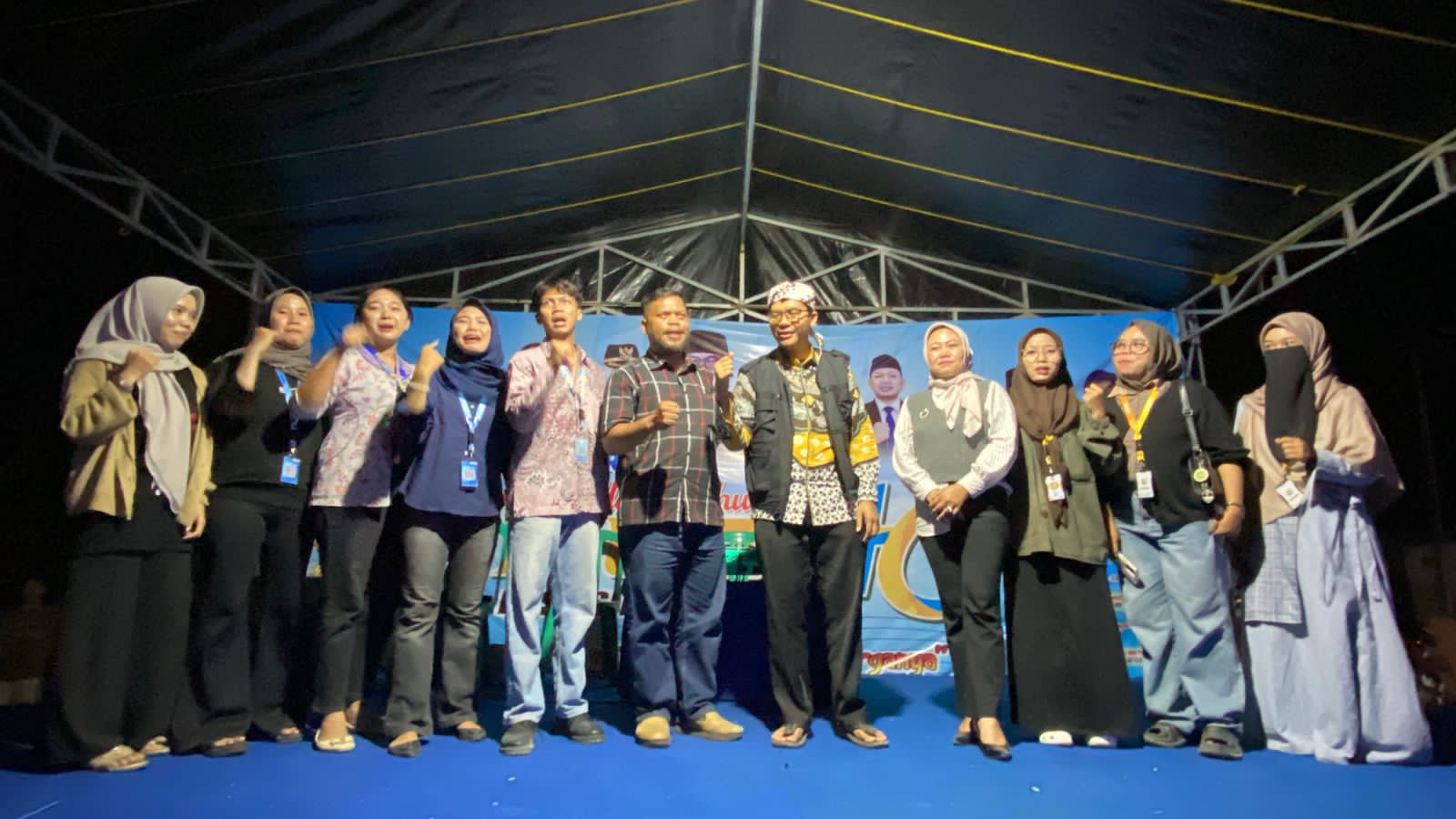 Lomba Dangdut Academy Meriahkan Semarak HUT ke-46 Desa Sindangheula, Ratusan Warga Padati Area Bendungan