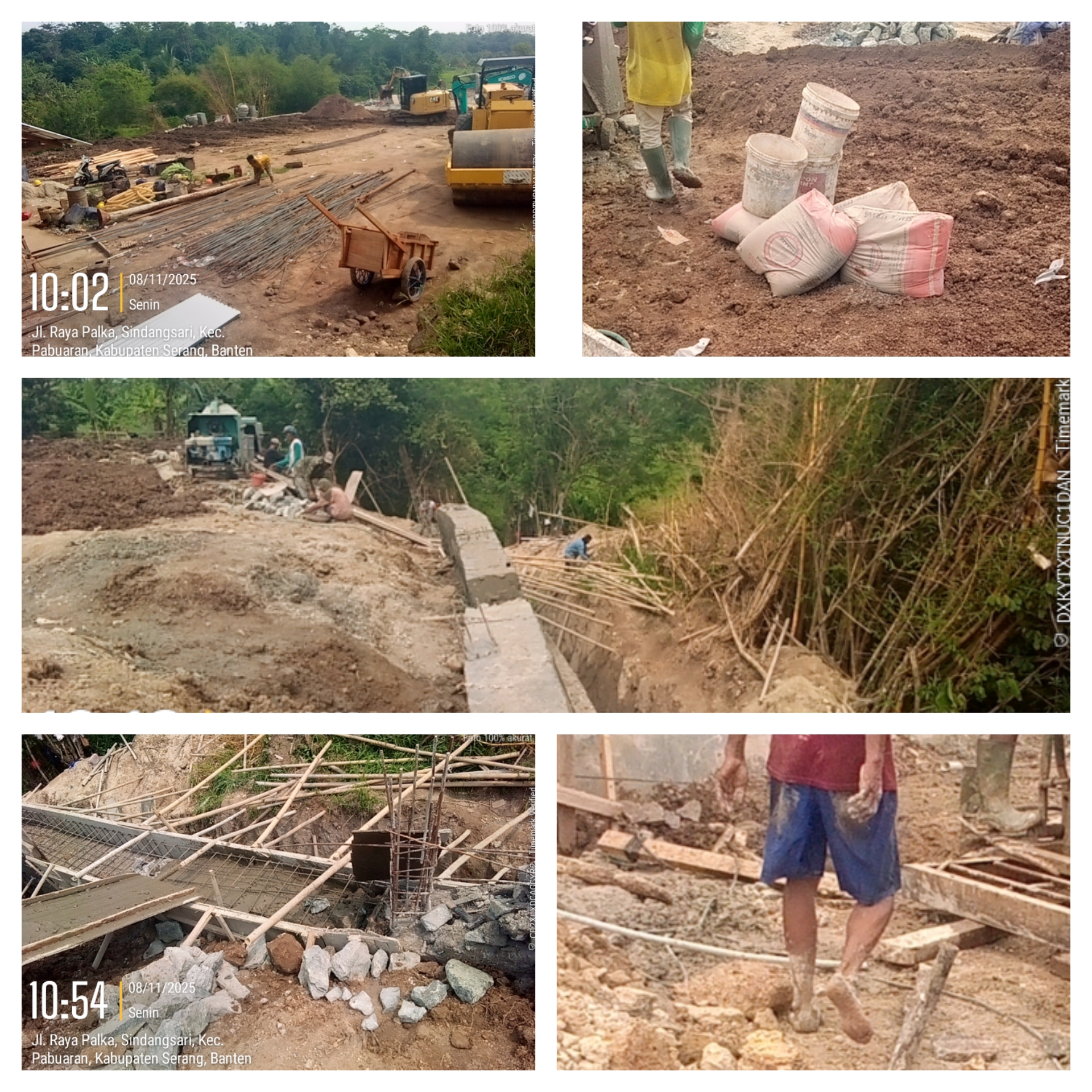Pematangan Lahan Gedung Perpustakaan Daerah Diduga Abaikan K3 dan Gunakan Material Tidak Sesuai Spesifikasi