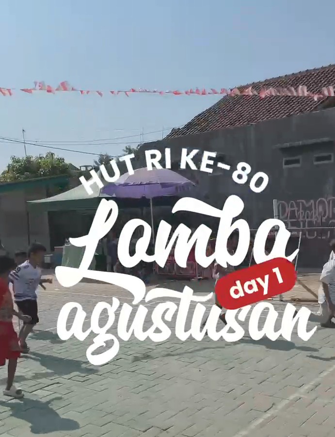 Warga lingkungan Kasunyatan Meriahkan HUT RI.Serta Mengenang Para Pahlawan