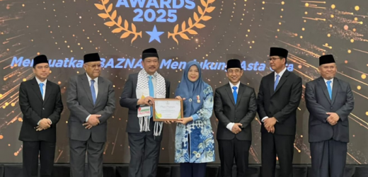 Bupati Serang Ratu Zakiyah Raih Penghargaan BAZNAS Awards 2025