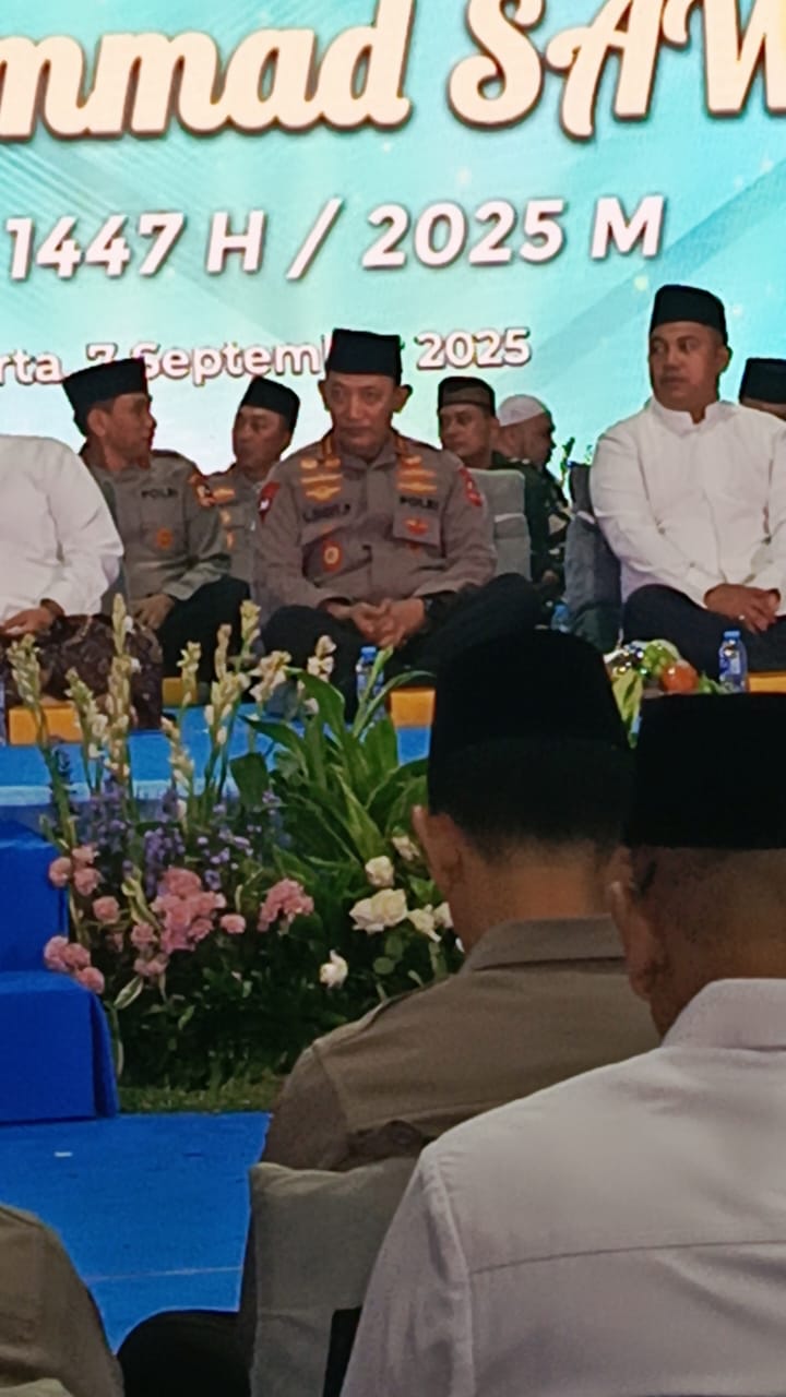 Kapolri Gelar Doa Bersama Masyarakat Ormas.Ojol Dan Jawara TTKKBI Ciptakan Kamtibmas
