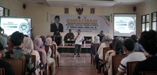 Sosialisasi Program Menu Bergizi Gratis di Serang, Dukung Terwujudnya Generasi Emas 2045