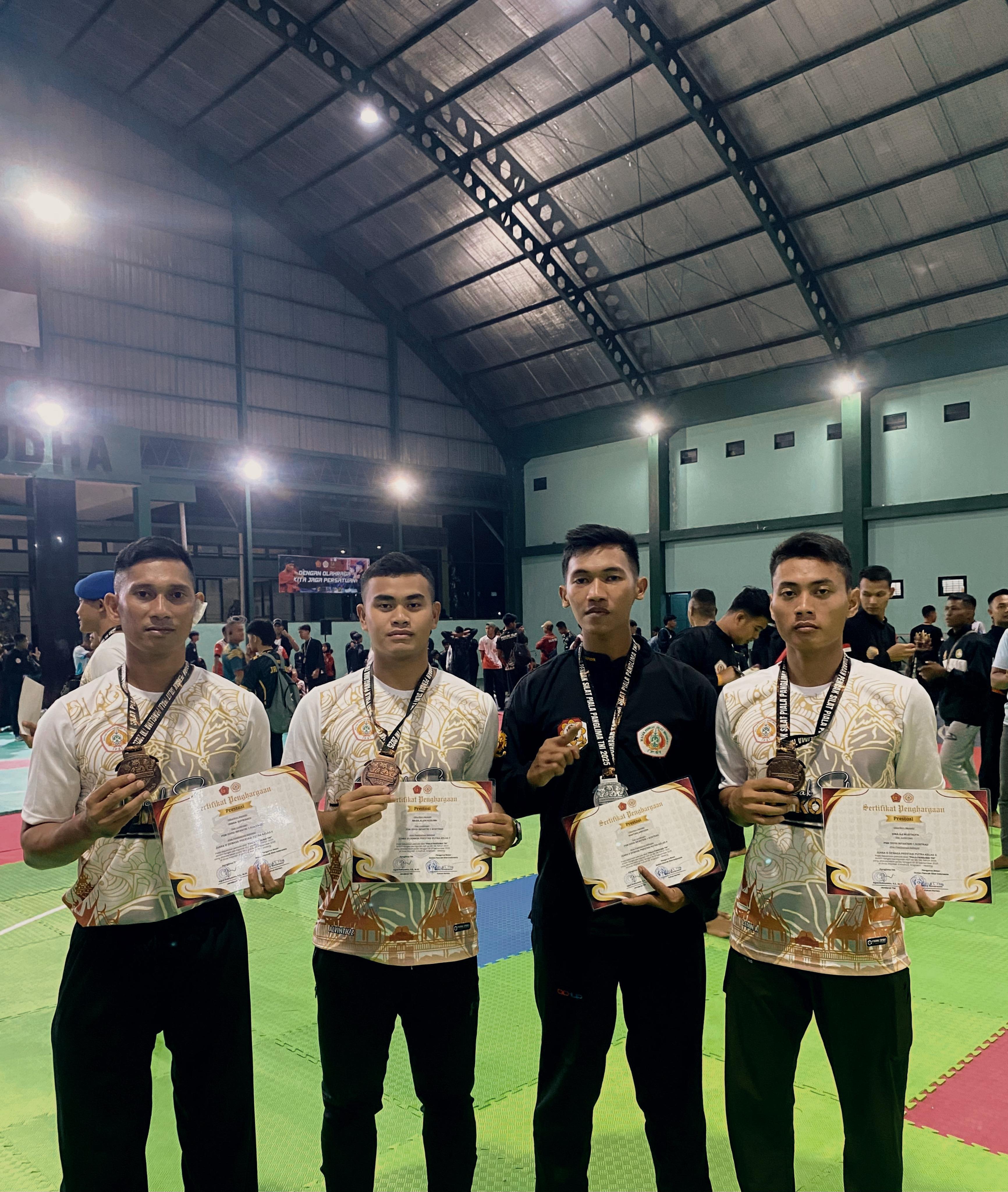 Prestasi Prajurit Yonif 318/AY, Buktikan Ketangguhan di Arena Pencak Silat Nasional