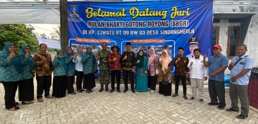Penilaian Lomba Bulan Bakti Gotong Royong 2025, Sindangheula Tampilkan Tiga Inovasi
