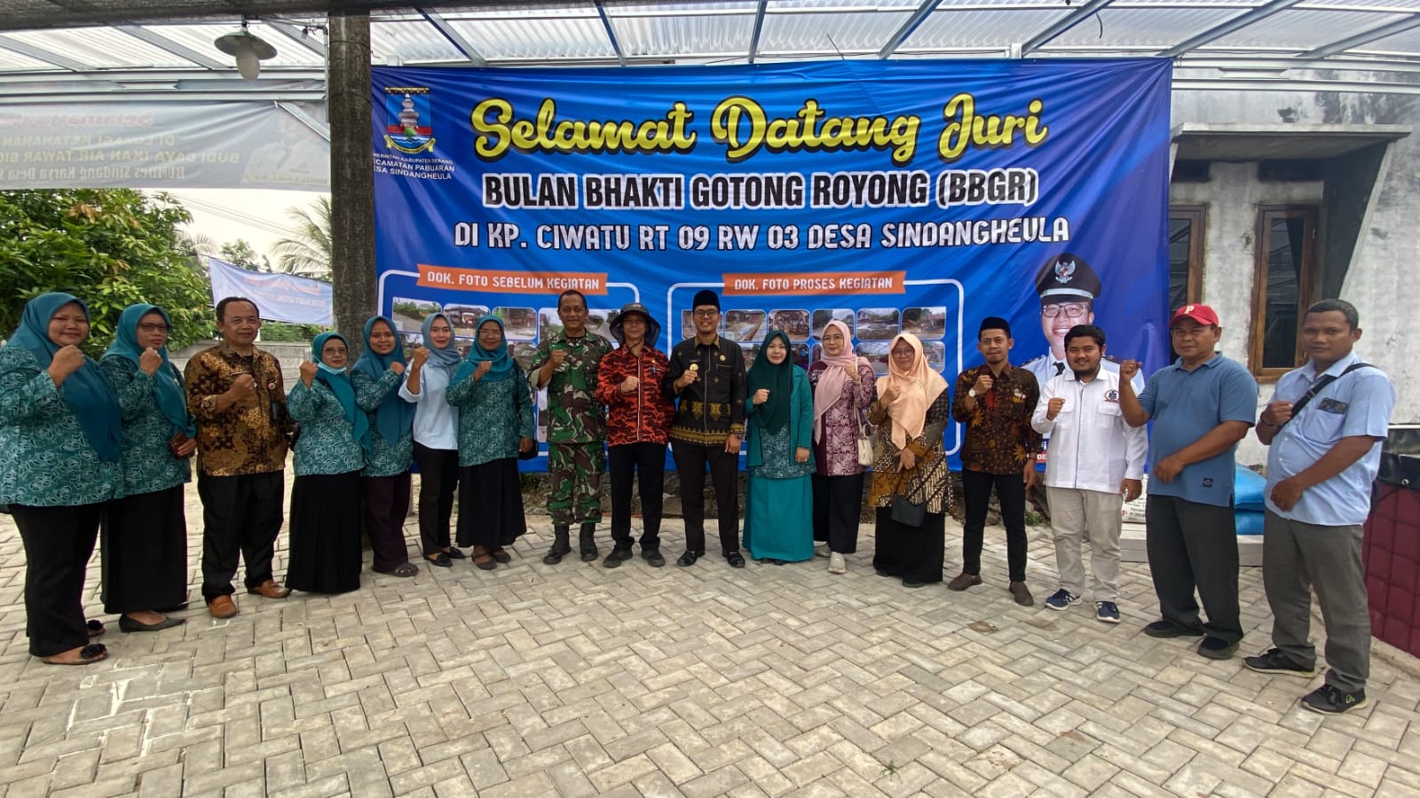 Penilaian Lomba Bulan Bakti Gotong Royong 2025, Sindangheula Tampilkan Tiga Inovasi