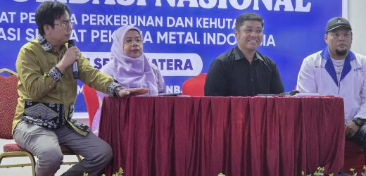 Dewas BPJS Kesehatan Siruaya Utamawan Ajak Pekerja Perkebunan Perjuangkan Hak JKN