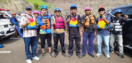 Uji Coba Sungai Kali Banten Jadikan Destinasi Wisata Arung jeram Digelar(FAJI)