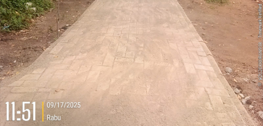 Warga Sambut baik dan Antusias Pekerjaan PSU Perkim Provinsi Banten di Desa Kampung Baru