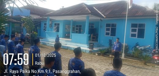 Kepala Desa Sindangheula Ikuti Upacara Peringatan Hari Kesaktian Pancasila di Kecamatan Pabuaran