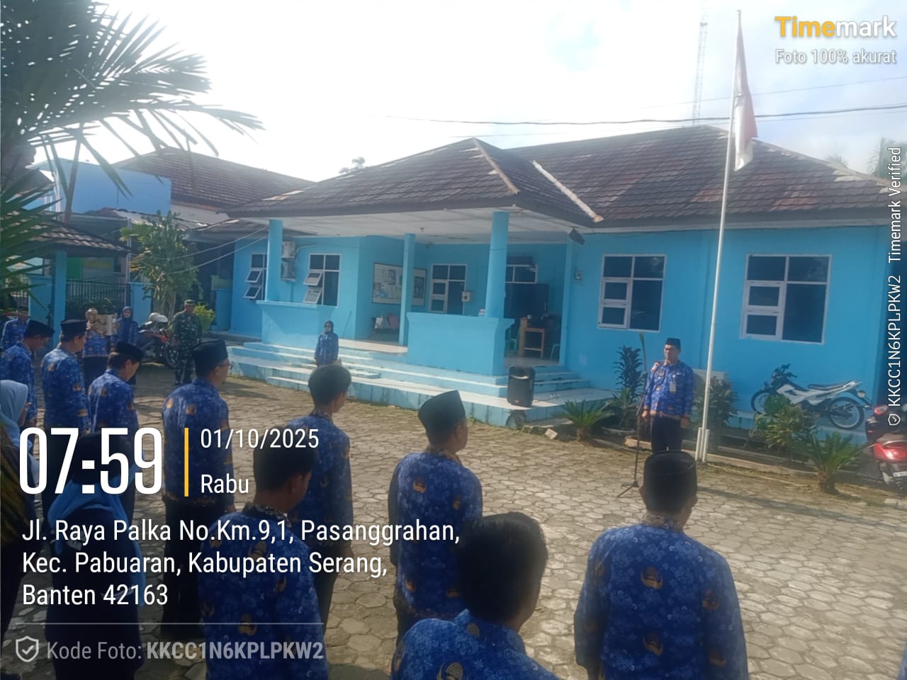 Kepala Desa Sindangheula Ikuti Upacara Peringatan Hari Kesaktian Pancasila di Kecamatan Pabuaran