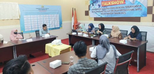 SPPG Polda Banten Siap Jadi Role Model, Jaga Mutu dan Gizi Berkualitas Demi Generasi Emas 2045.