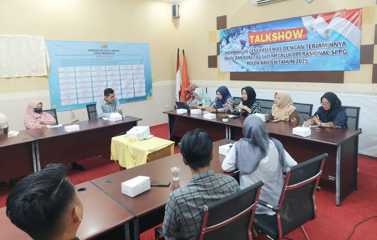 SPPG Polda Banten Siap Jadi Role Model, Jaga Mutu dan Gizi Berkualitas Demi Generasi Emas 2045.