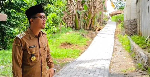 Monitoring Pembangunan Jalan Lingkungan di Kp. Benoa Lor, Ciwatu dan pasagi Kembang APBD 2025