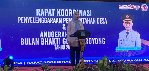 Kepala Desa Sindangheula Hadiri Anugerah LBBGR 2025 dan Rakor Penyelenggaraan Pemerintahan Desa