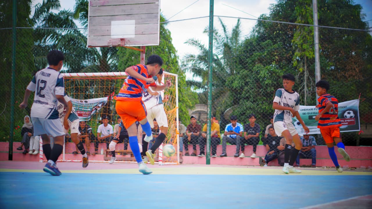Undhari Futsal Competition 2025 Warnai HUT Undhari ke-18, SMAN 2 Pulau Punjung Sabet Juara Utama