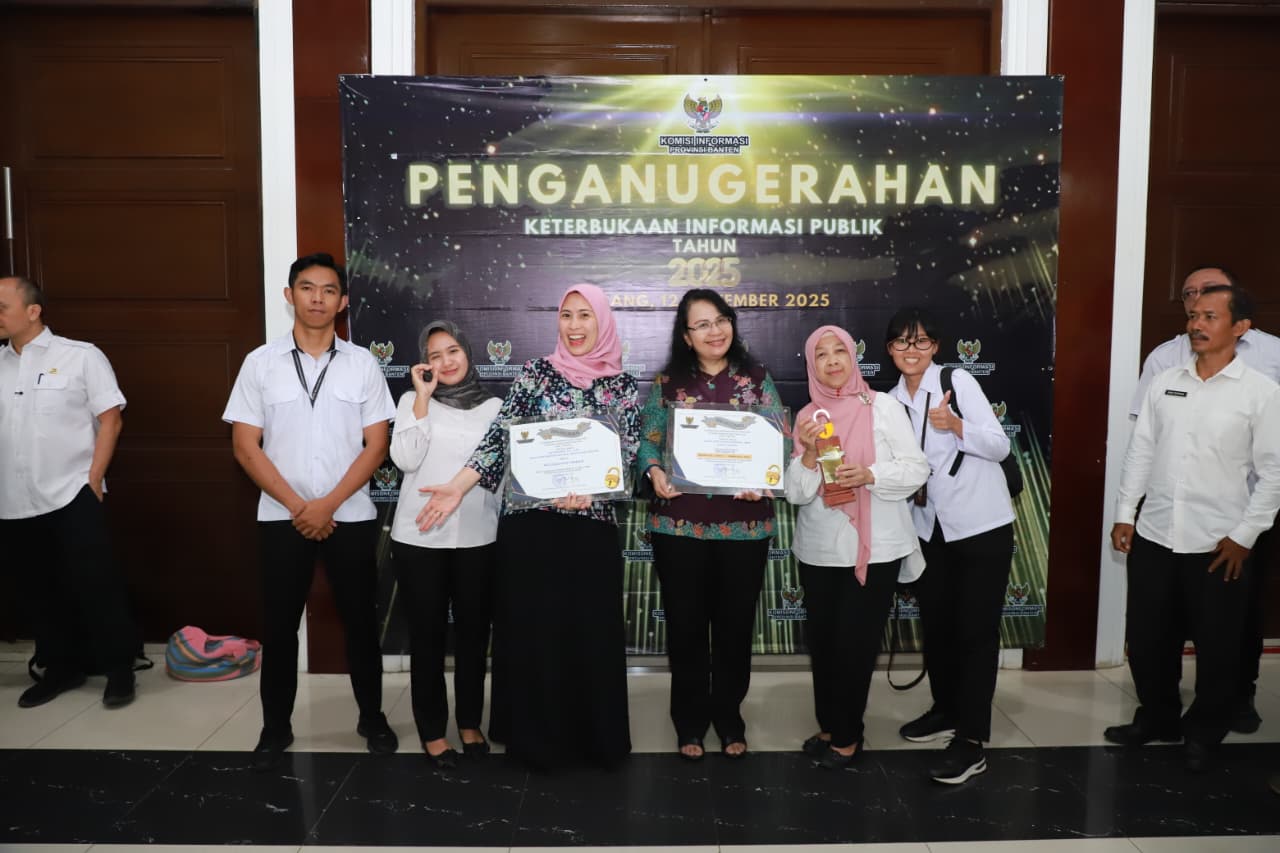 Kanwil BPN Provinsi Banten Raih Predikat Badan Publik Informatif Tahun 2025