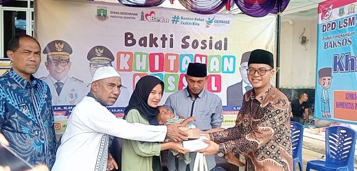 Pemerintah Desa Sindangheula Dukung Sunat Massal Bersama LSM KPK Nusantara