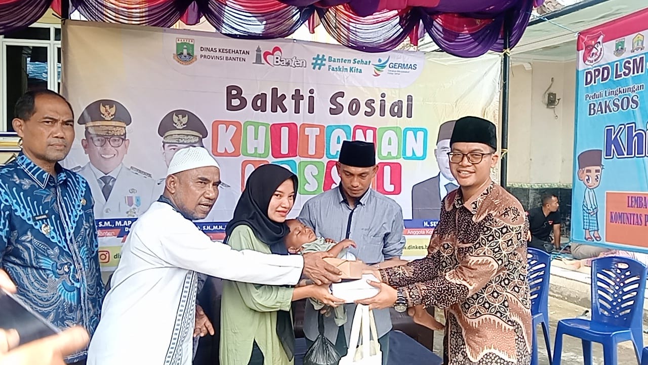 Pemerintah Desa Sindangheula Dukung Sunat Massal Bersama LSM KPK Nusantara