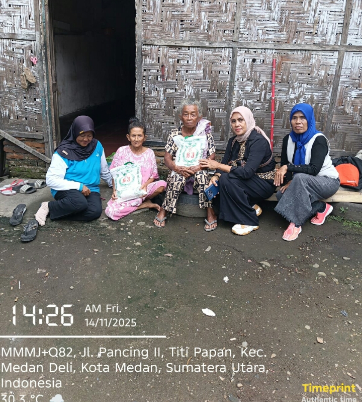 DPP PENA NB menggelar kegiatan santunan  kepada para lansia. Kegiatan ini merupakan wujud nyata kepedulian dan program sosial Srikandi DPP PENA NB.