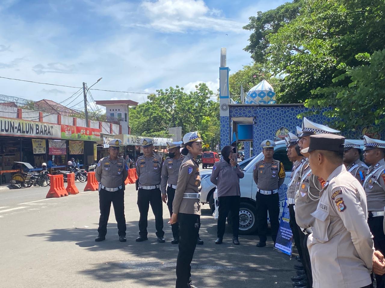 POLRES LEBAK GELAR OPERASI ZEBRA MAUNG 2025 UNTUK CIPTAKAN KAMSELTIBCAR LANTAS