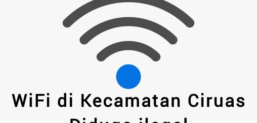 Provider WiFi Kaisar Net di Ciruas, Diduga ilega