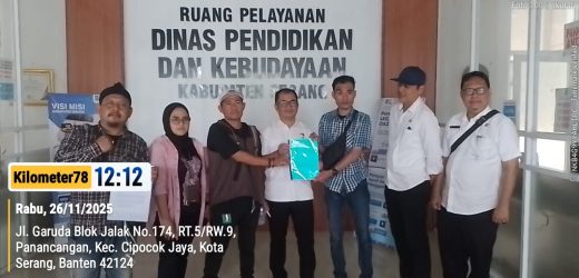 Koalisi Permak Banten Gelar Aksi di Dindik Serang, Desak Penegakan Hukum terkait Dugaan Penyimpangan Dana B