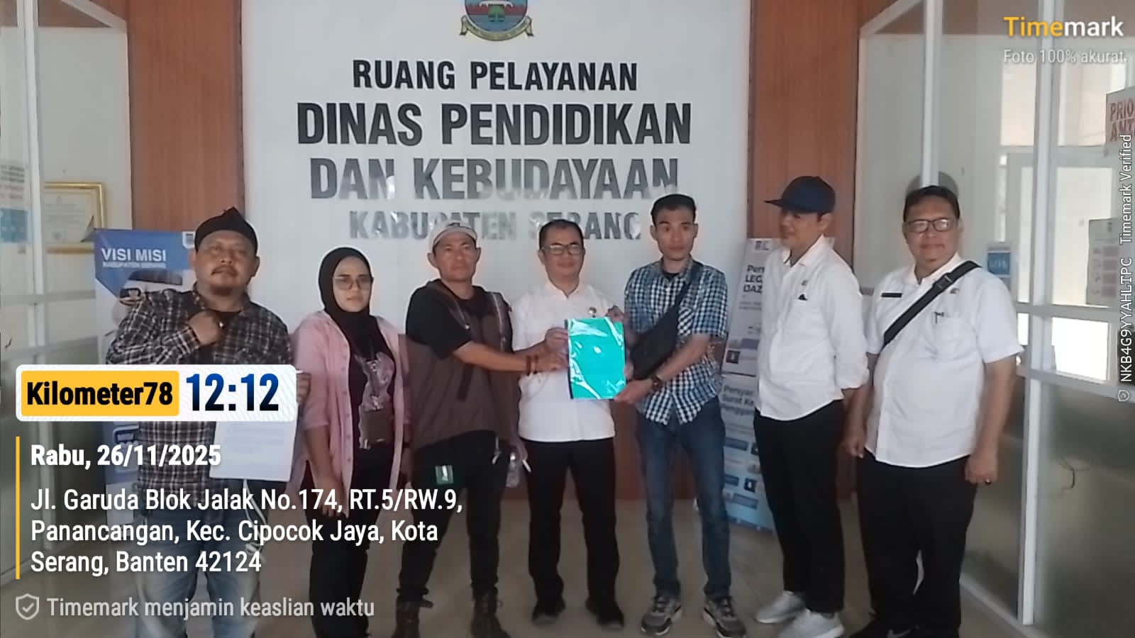 Koalisi Permak Banten Gelar Aksi di Dindik Serang, Desak Penegakan Hukum terkait Dugaan Penyimpangan Dana B