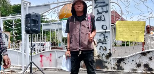 Soal Dugaan Penyimpangan Dana BOP, Koalisi Permak Banten Gelar Aksi di Dindik Serang