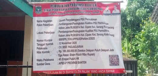 Pekerjaan U-DHIT di duga abaikan K3 dan minimnya pengawasan