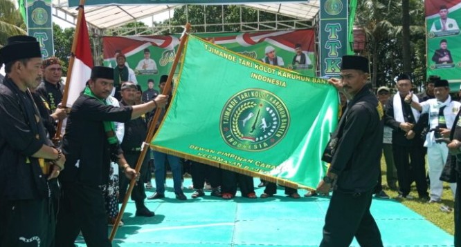 Gelar pelantikan pengurus Dewan pimpinan cabang(DPC)TTKKBI kecamatan Rajeg di hadiri oleh bupati Tanggerang penuh apresiasi