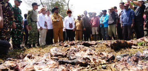 Hadiri Acara Bakar Batu, Menko Polkam Diangkat Jadi Warga Kehormatan Papua Pegunungan