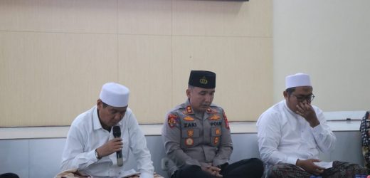 Polres Lebak Bersama Tokoh Agama, Ormas dan OKP Gelar Do’a Bersama untuk Korban Bencana Alam