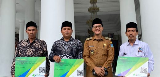 Kades Sindangheula Hadiri Kickoff Universal Coverage Jamsostek Kabupaten Serang: Dorong Perlindungan Pekerja Rentan Berkelanjutan