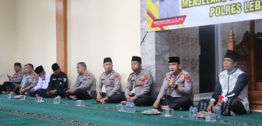 Jelang Tahun Baru 2026, Polres Lebak Gelar Do’a Bersama dan Santunan Anak Yatim